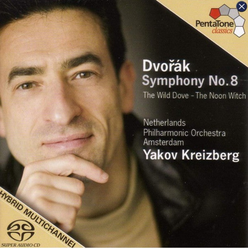 Antonn Dvok – Nederlands Philharmonisch Orkest , Yakov Kreizberg – Symphony No. 8 – The Wild Dove – The Noon Witch (SACD, Hybrid, Multichannel, Album) (Very Good Plus (VG+))