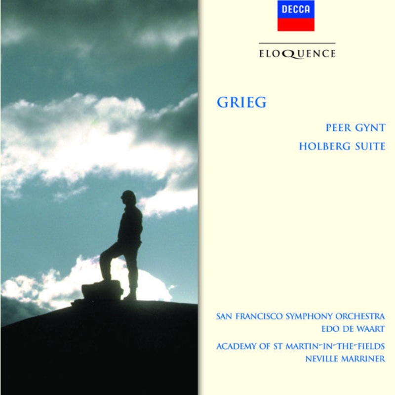 Edvard Grieg, San Francisco Symphony, Edo de Waart, The Academy Of St. Martin-in-the-Fields, Sir Neville Marriner – Peer Gynt / Holberg Suite (CD, Album) (Very Good Plus (VG+))