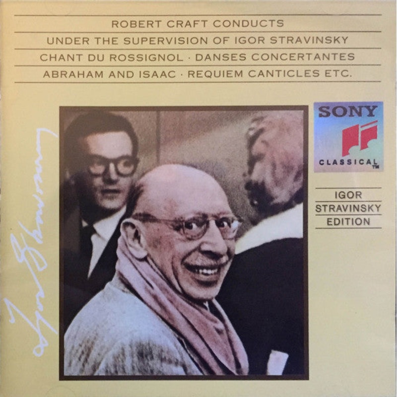 Igor Stravinsky – Edition: Chant Du Rossignol  Danses Concertantes  Abraham And Isaac  Requiem Canticles Etc. – Vol. XII (CD, Comp) (Very Good Plus (VG+))