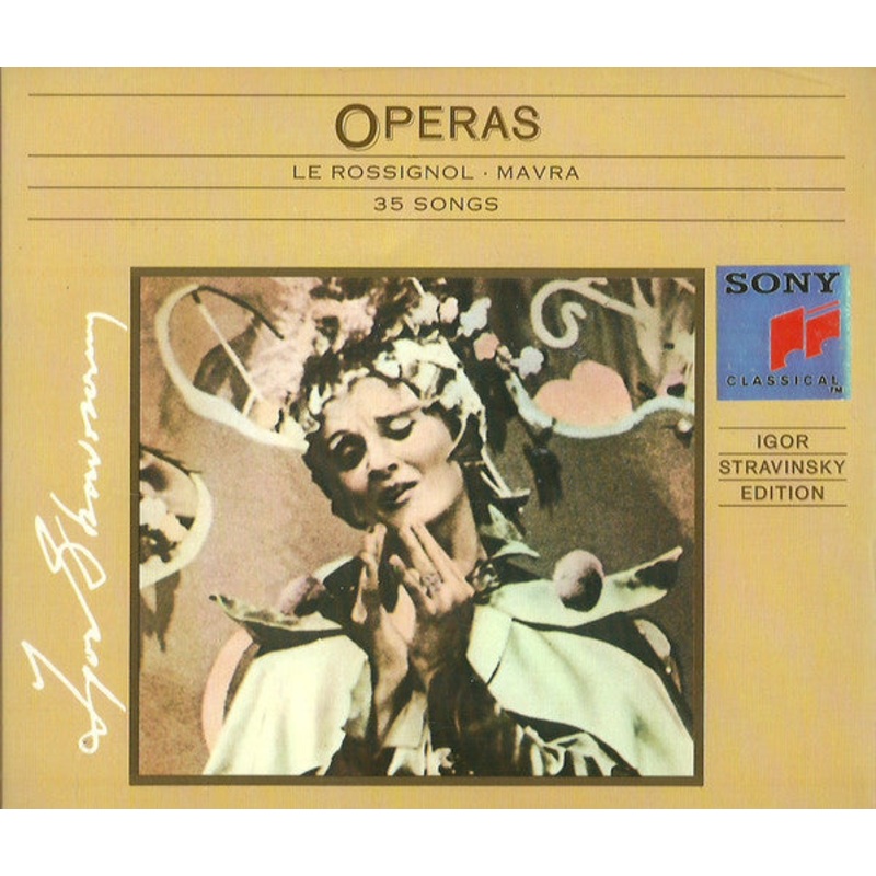 Igor Stravinsky – Le Rossignol  Mavra  25 Songs (2xCD, Album, RM) (Very Good Plus (VG+))