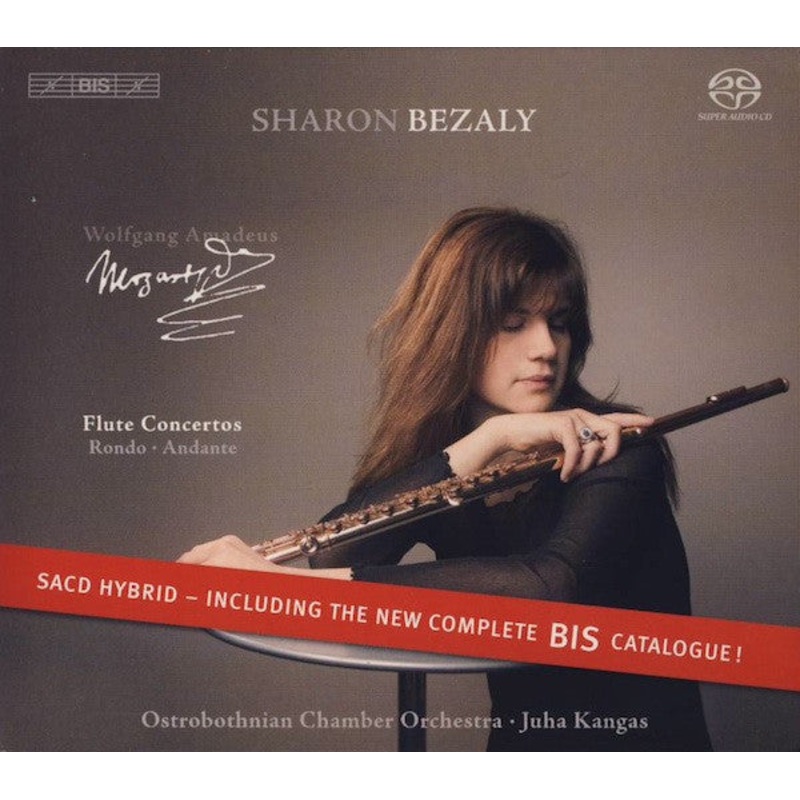 Sharon Bezaly, Wolfgang Amadeus Mozart, Ostrobothnian Chamber Orchestra  Juha Kangas – Flute Concertos  Rondo  Andante (SACD, Hybrid, Multichannel, Album) (Very Good Plus (VG+))