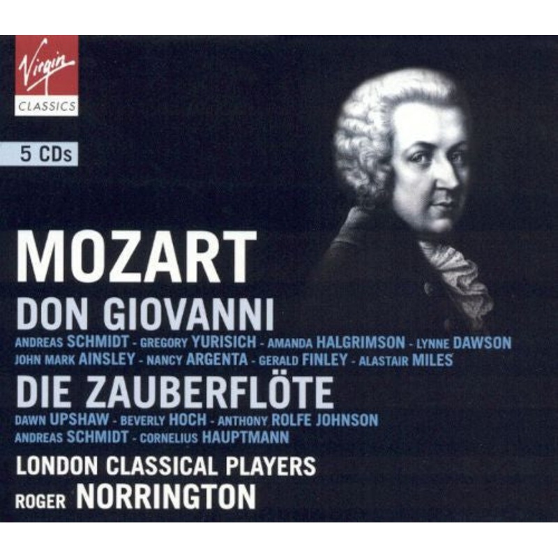 Wolfgang Amadeus Mozart, Roger Norrington, London Classical Players – Don Giovanni – Die Zauberflte (5xCD, Comp, RE) (Very Good Plus (VG+))