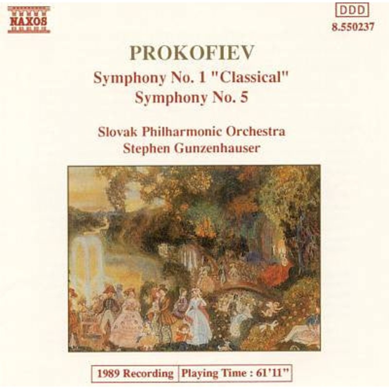 Prokofiev* – Symphony No. 1, ‘Classical’ / Symphony No. 5 (CD) (Very Good (VG))
