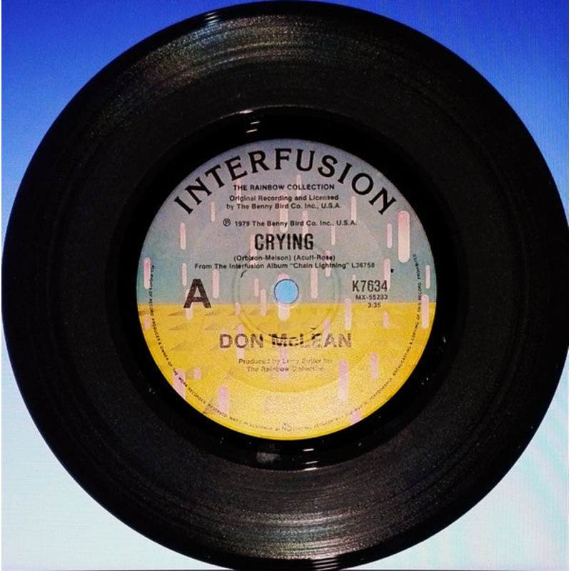Don McLean – Crying (7, Single) (Very Good (VG))