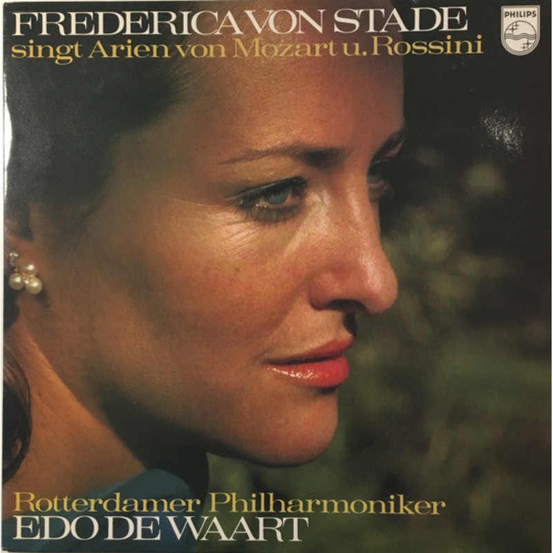 Mozart*, Rossini*, Frederica von Stade, Rotterdam Philharmonic Orchestra*, Edo De Waart – Sings Arien von Mozart U. Rossini (LP) (Very Good Plus (VG+))
