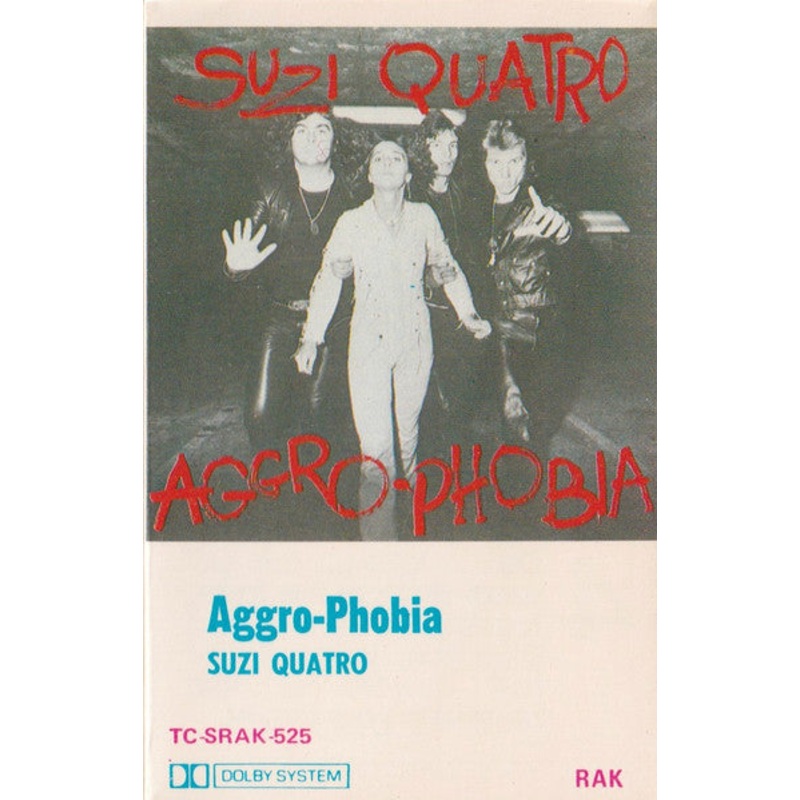 Suzi Quatro – Aggro-Phobia (Cass, Album) (Fair (F))