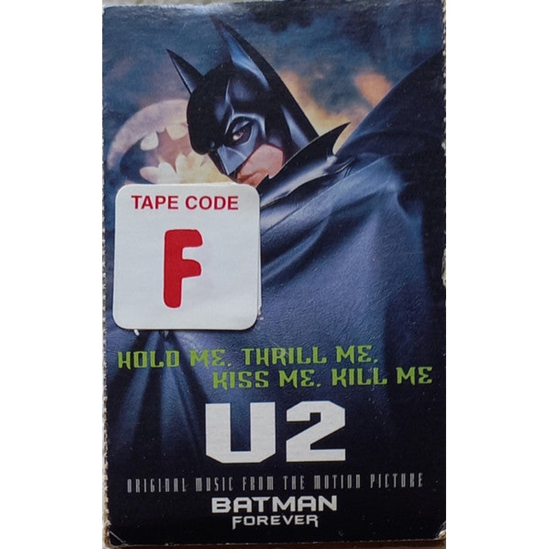 U2 – Hold Me, Thrill Me, Kiss Me, Kill Me (Cass, Single, Car) (Very Good Plus (VG+))