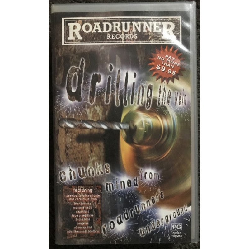 Various – Drilling The Vein (VHS, Comp, PAL, Hi-) (Very Good Plus (VG+))