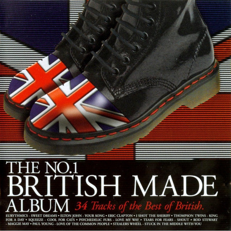 Various – The No. 1 British Made Album (34 Tracks Of The Best Of British) (2xCD, Comp) (Very Good (VG))