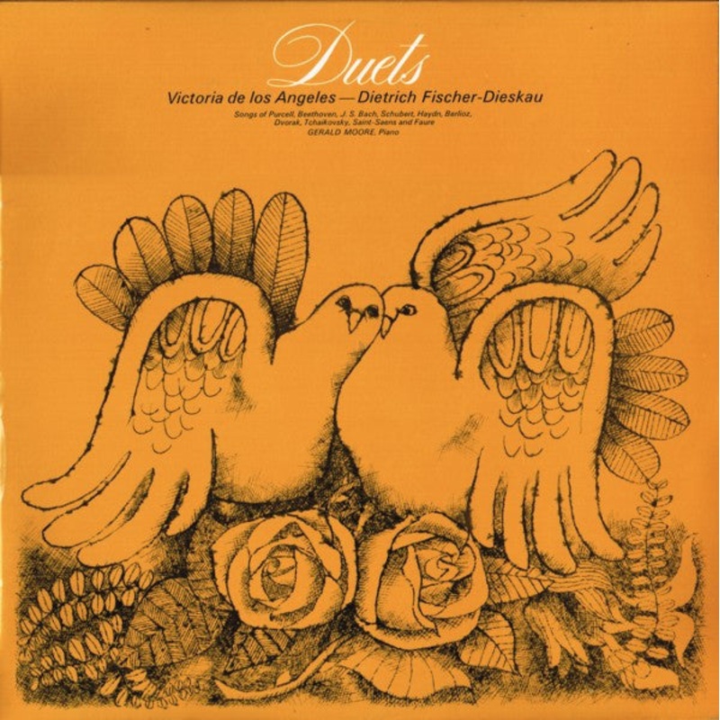 Victoria De Los Angeles And Dietrich Fischer-Dieskau – Duets (LP, Album, Club) (Very Good Plus (VG+))