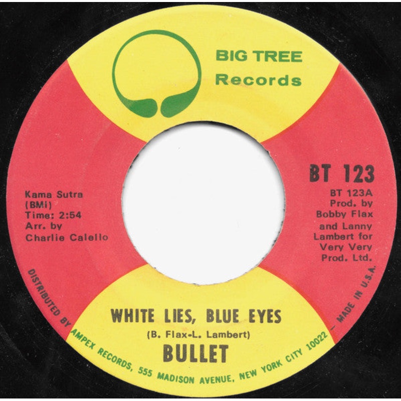 Bullet – White Lies, Blue Eyes (7, Single, ARP) (Very Good (VG))