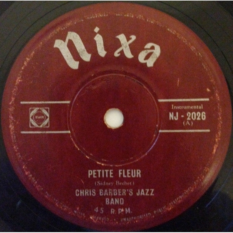 Chris Barber’s Jazz Band – Petite Fleur (7, Single) (Very Good (VG))