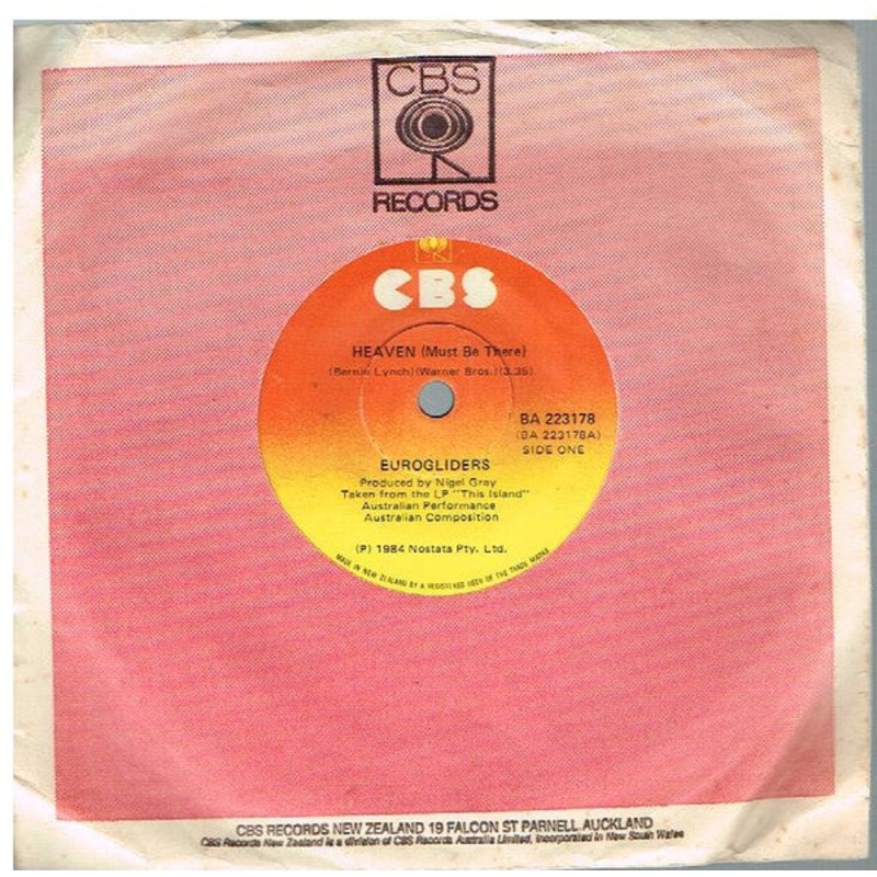 Eurogliders – Heaven (Must Be There) (7, Single) (Very Good (VG))