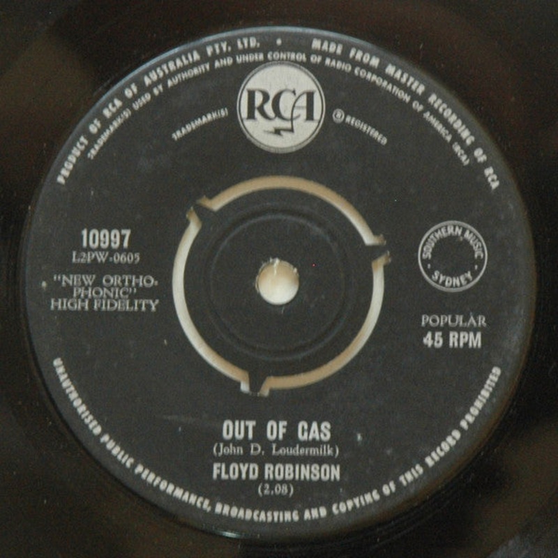 Floyd Robinson – Out Of Gas / The Magic Lamp (7) (Very Good (VG))