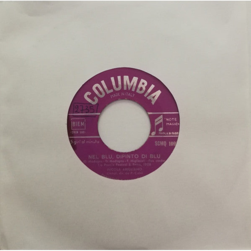 Nicola Arigliano – Nel Blu, Dipinto Di Blu / Fantastica (7) (Very Good (VG))