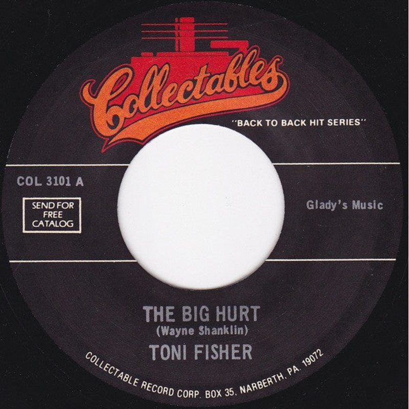 Toni Fisher / Gogi Grant – The Big Hurt / The Wayward Wind (7, RE) (Very Good (VG))