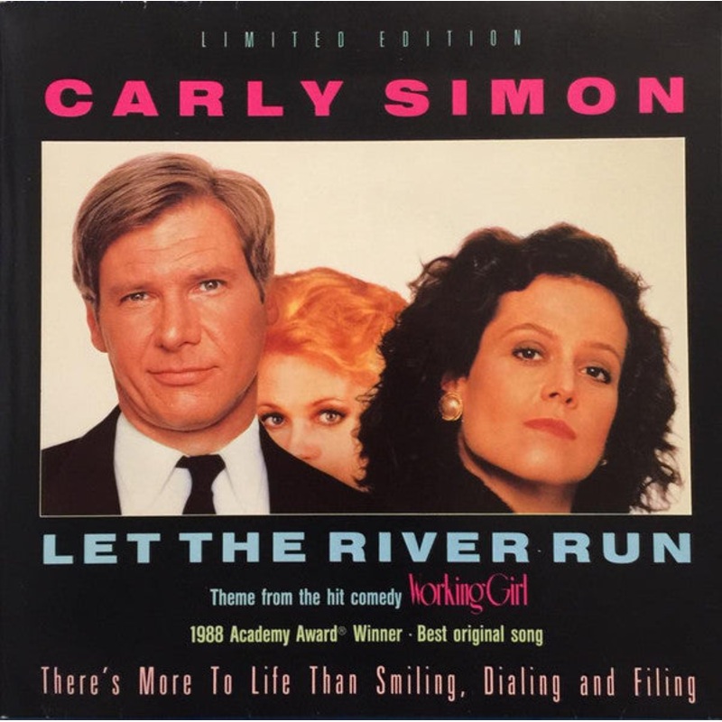 Carly Simon – Let The River Run (7, Single, Promo, Gat) (Very Good Plus (VG+))