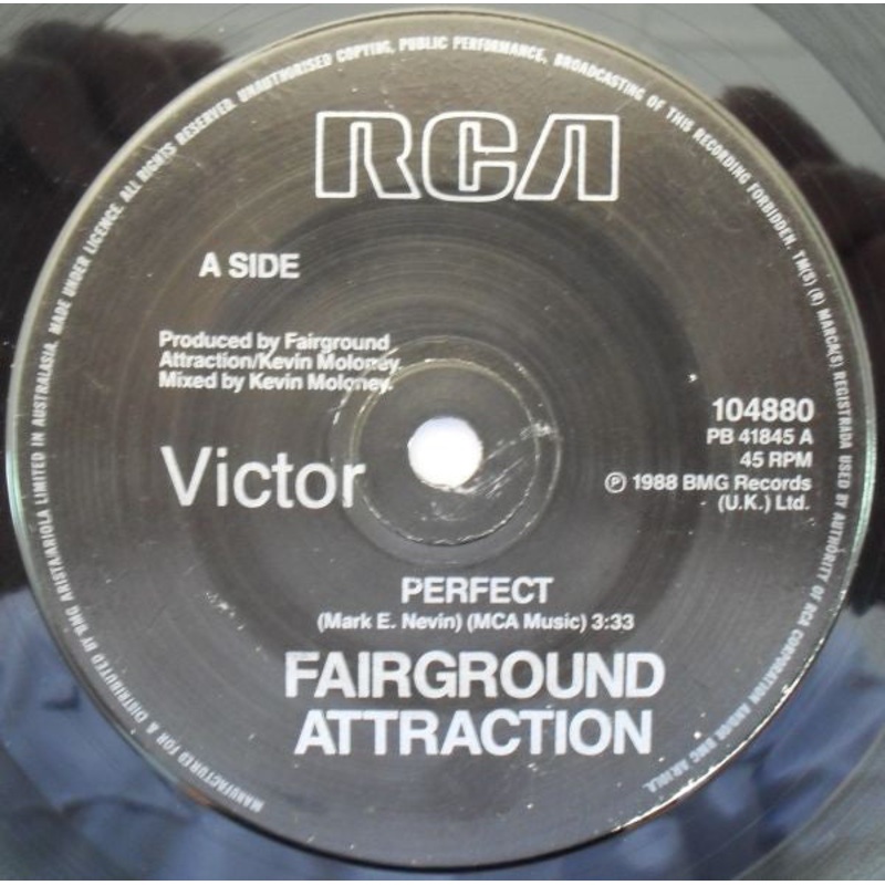 Fairground Attraction – Perfect (7, Single) (Very Good Plus (VG+))