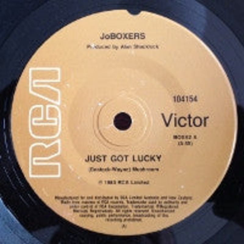 JoBoxers – Just Got Lucky (7, Single) (Very Good Plus (VG+))