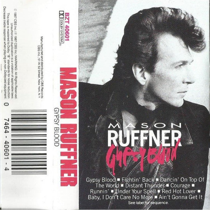 Mason Ruffner – Gypsy Blood (Cass, Album) (Very Good Plus (VG+))