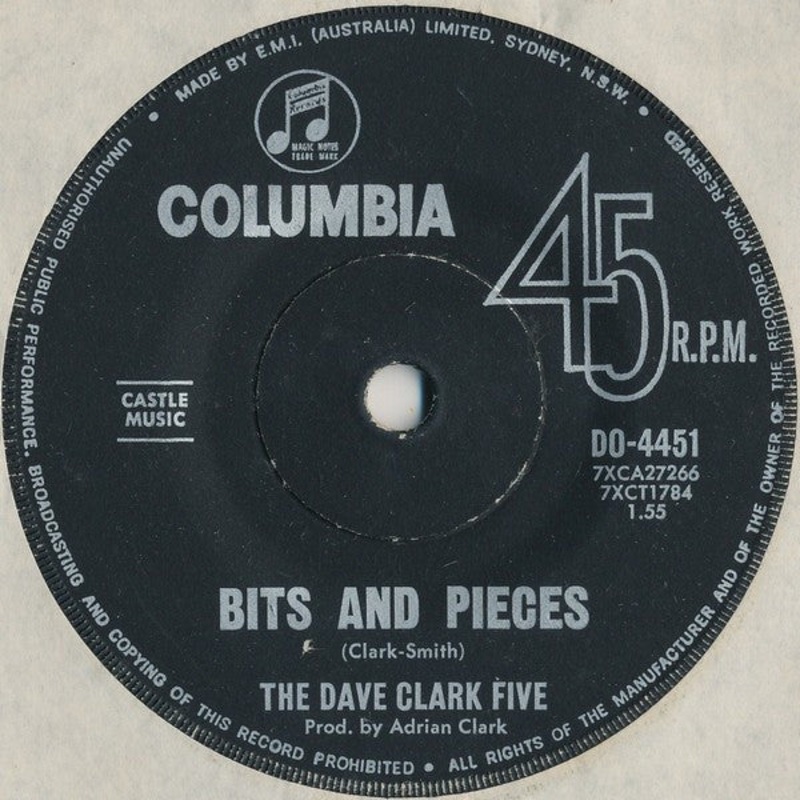 The Dave Clark Five – Bits And Pieces (7, Single) (Very Good (VG))