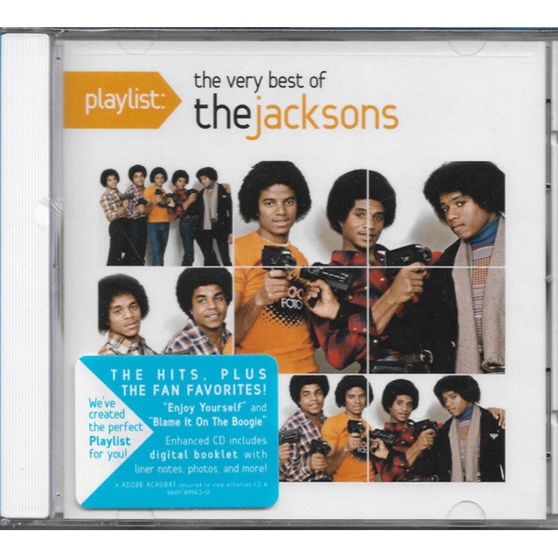 The Jacksons – Playlist: The Very Best Of The Jacksons (CD, Comp, Jew) (Very Good Plus (VG+))