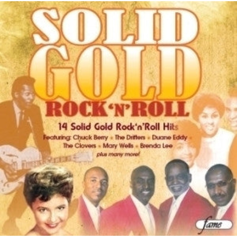 Various – Solid Gold Rock ‘N’ Roll (CD, Comp) (Very Good Plus (VG+))