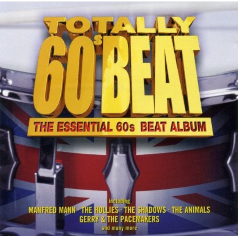 Various – Totally 60’s Beat (CD, Comp) (Very Good Plus (VG+))