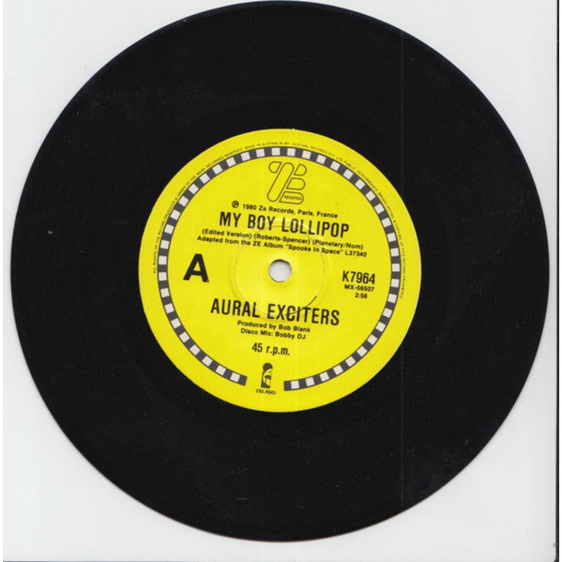 Aural Exciters – My Boy Lollipop (7, Single) (Very Good (VG))