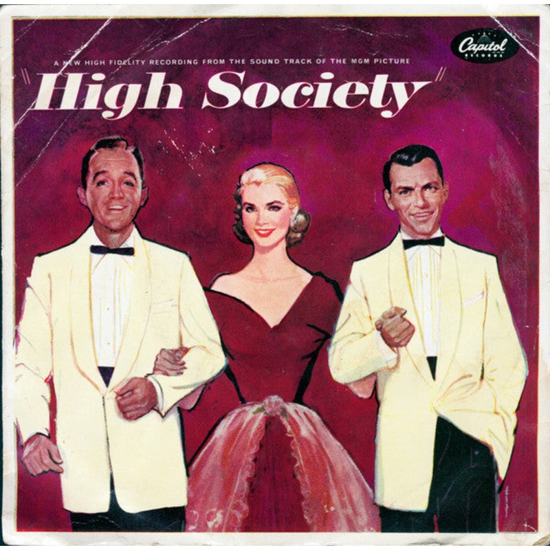 Bing Crosby – Grace Kelly – Louis Armstrong And His Band – Frank Sinatra – High Society (7, EP) (Very Good Plus (VG+))