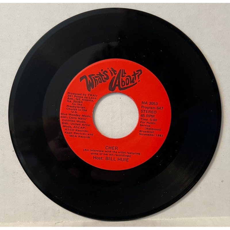 Cher / Roberta Flack – What’s It All About? (7, Transcription) (Very Good (VG))