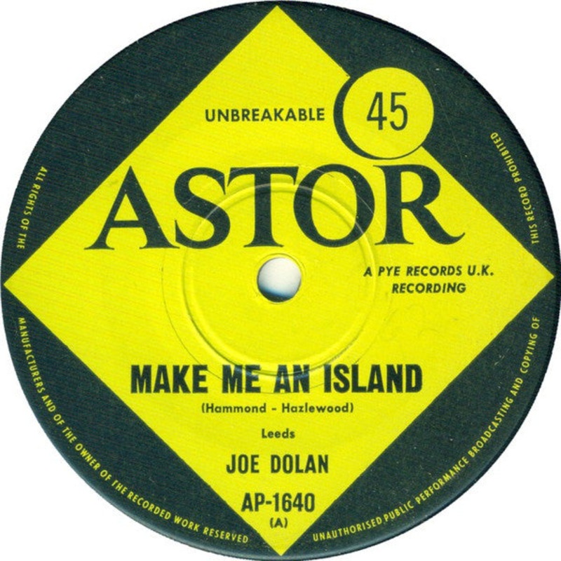 Joe Dolan – Make Me An Island (7, Single) (Very Good (VG))