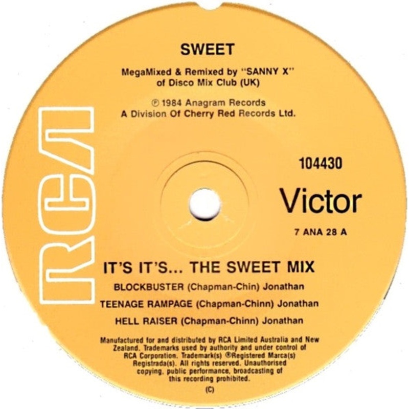 The Sweet – It’s It’s…The Sweet Mix (7, Single) (Very Good Plus (VG+))
