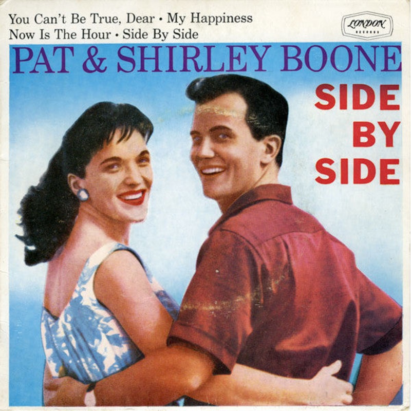 Pat Boone, Shirley Boone – Side By Side (7, EP) (Very Good Plus (VG+))