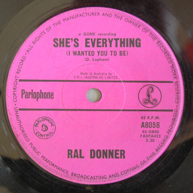 Ral Donner – Will You Love Me In Heaven (7) (Very Good (VG))