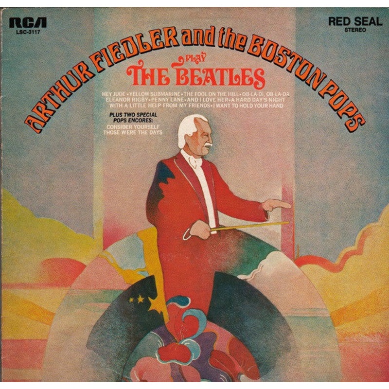 Arthur Fiedler And The Boston Pops* – Play The Beatles (LP, Album, RE) (Very Good (VG))