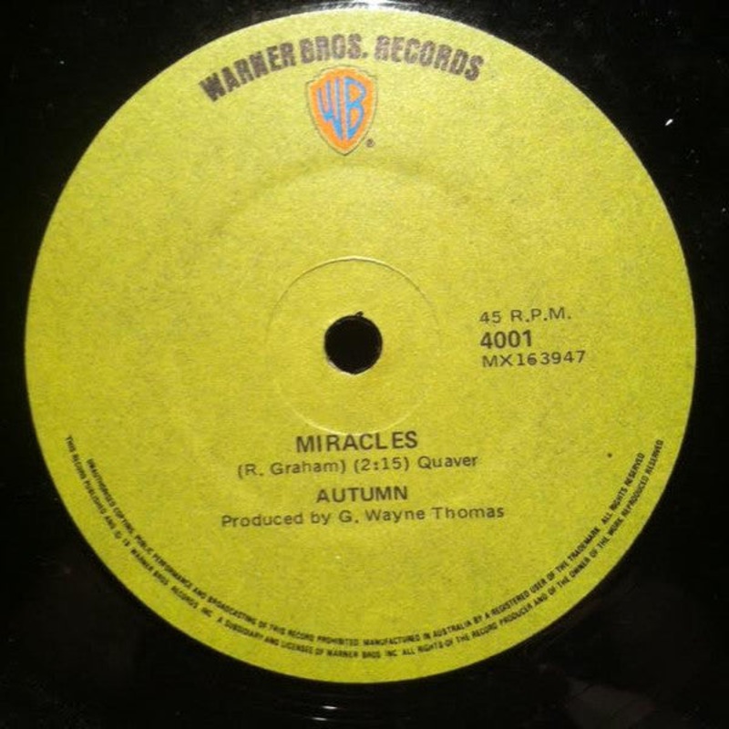 Autumn  – Miracles / Falling (7, Single) (Very Good Plus (VG+))