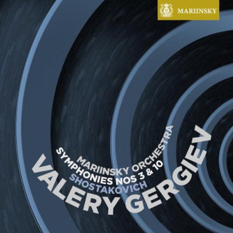 Dmitri Shostakovich, Valery Gergiev, Orchestra Of The Mariinsky Theatre – Symphonies Nos. 3,10 (SACD, Hybrid, Multichannel, Album) (Very Good Plus (VG+))