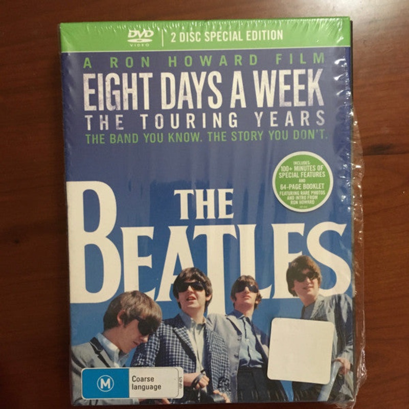 The Beatles – Eight Days A Week (The Touring Years) (2xDVD, S/Edition, PAL) (Mint (M))