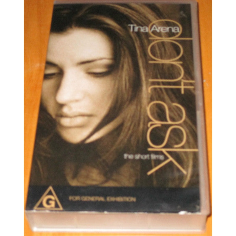 Tina Arena – Don’t Ask – The Short Films (VHS, PAL) (Very Good Plus (VG+))