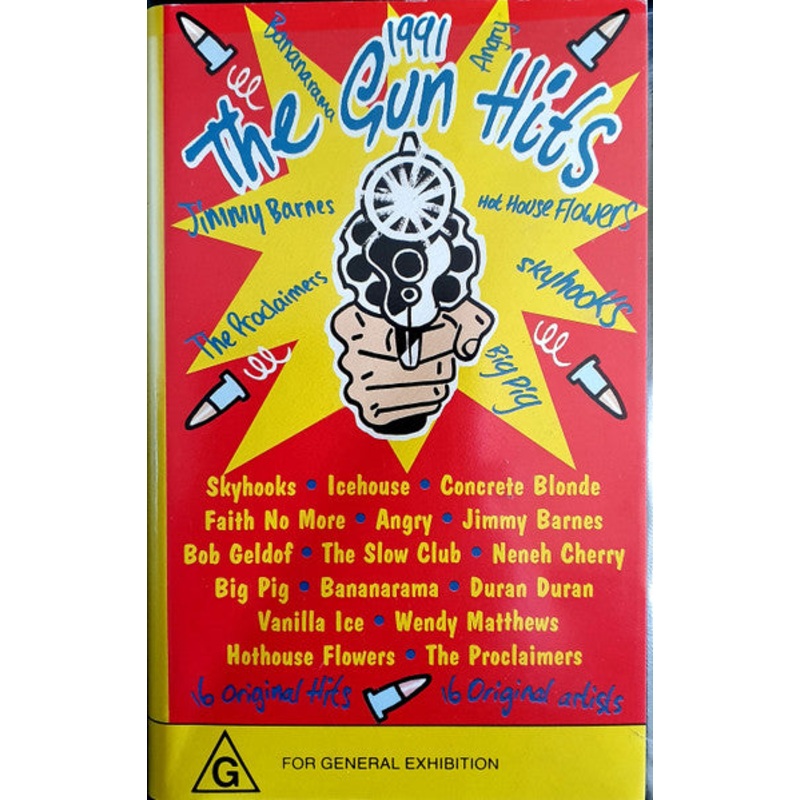 Various – 1991 The Gun Hits (VHS, Album, Comp, PAL) (Very Good Plus (VG+))