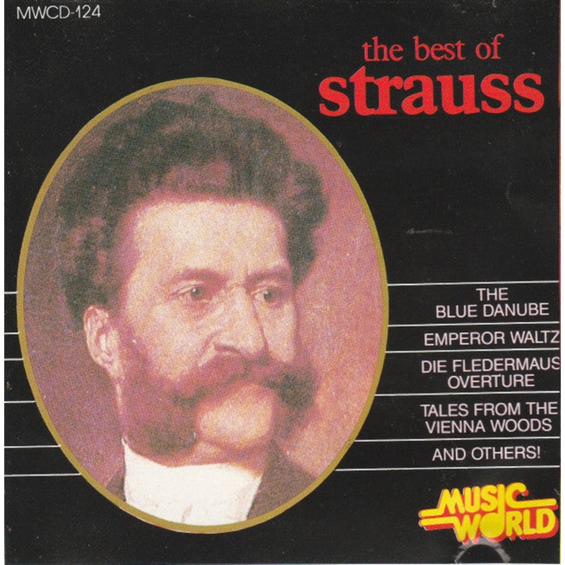 Johann Strauss Jr. – The Best Of Strauss (CD, Comp) (Very Good Plus (VG+))