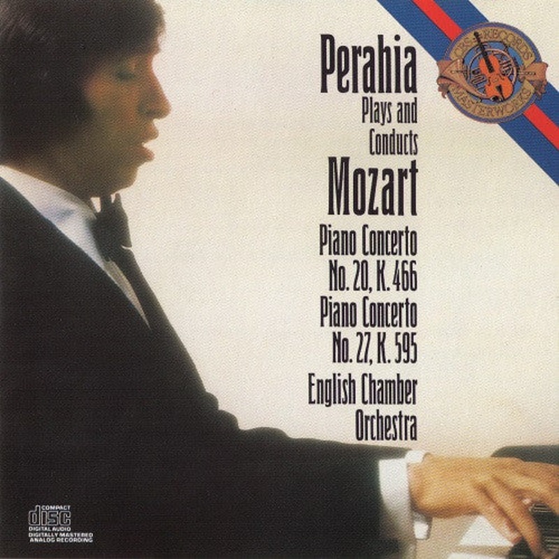Murray Perahia Plays and Conducts Wolfgang Amadeus Mozart, English Chamber Orchestra – Piano Concerto No. 20, K.466 Piano Concerto No. 27, K.595 (CD, Comp) (Very Good Plus (VG+))