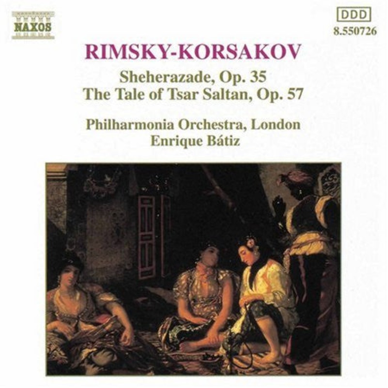 Nikolai Rimsky-Korsakov, Philharmonia Orchestra, Enrique Batiz – Sheherazade, Op. 35  The Tale Of Tsar Saltan, Op. 57 (CD, Album, RE) (Very Good Plus (VG+))