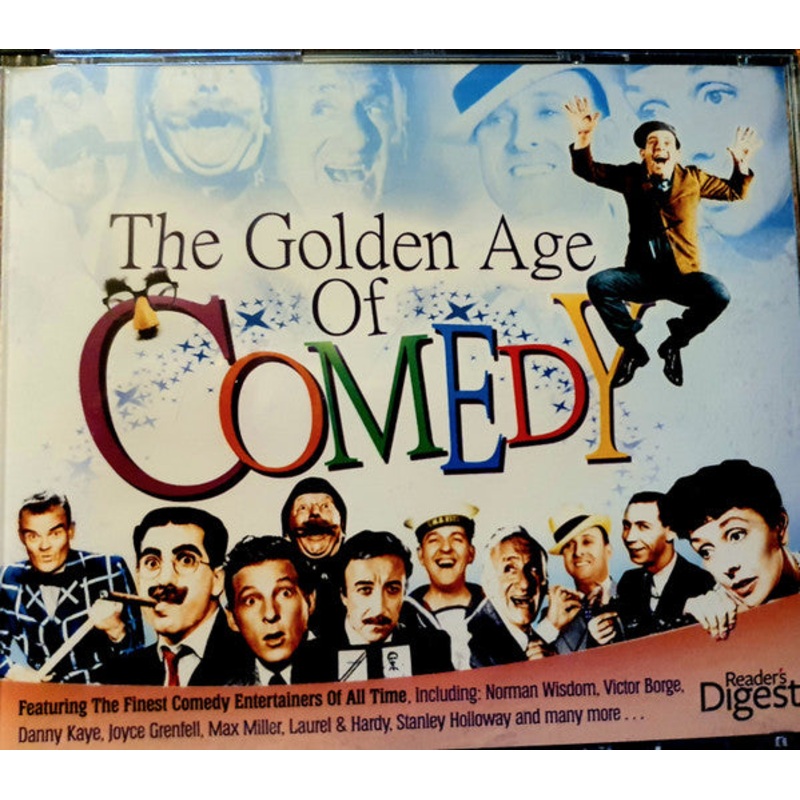 Various – The Golden Age of Comedy  (4xCD, Comp, Fat) (Very Good Plus (VG+))