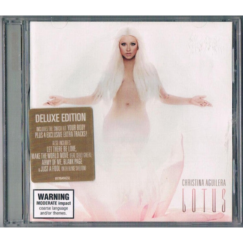 Christina Aguilera – Lotus (CD, Album, Dlx) (Very Good Plus (VG+))