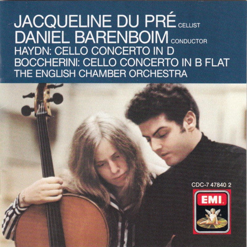 Jacqueline Du Pr, Daniel Barenboim, Haydn*, Boccherini*, The English Chamber Orchestra* – Cello Concerto in D / Cello Concerto in B Flat (CD, Comp, RM) (Very Good Plus (VG+))