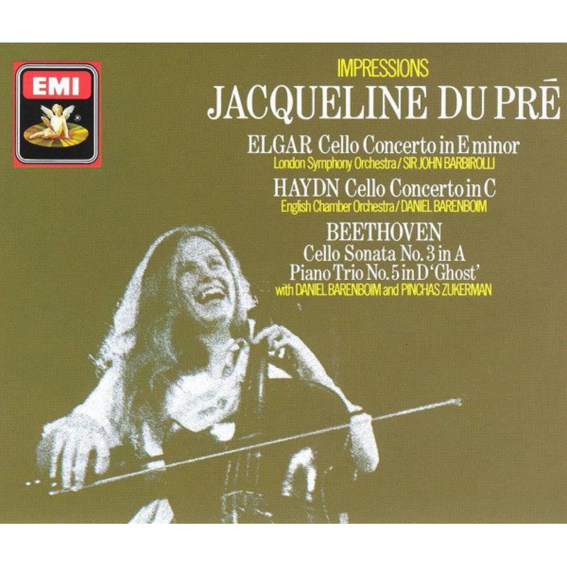Jacqueline Du Pr, Sir Edward Elgar, Joseph Haydn, Ludwig van Beethoven – Daniel Barenboim, Pinchas Zukerman – Impressions (2xCD, Comp, RE, RM) (Very Good Plus (VG+))