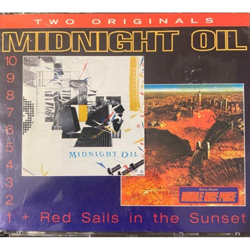 Midnight Oil – 10, 9, 8, 7, 6, 5, 4, 3, 2, 1 + Red Sails In The Sunset (CD, Album, RE + CD, Album, RE + Box, Comp, RE, SME) (Very Good (VG))