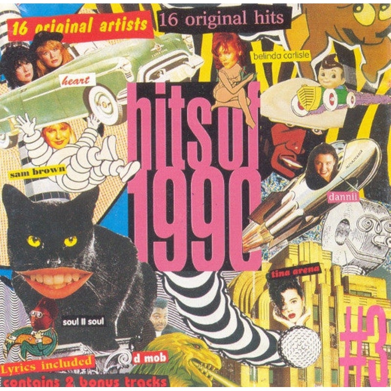 Various – Hits Of 1990 #3 (CD, Comp) (Very Good Plus (VG+))